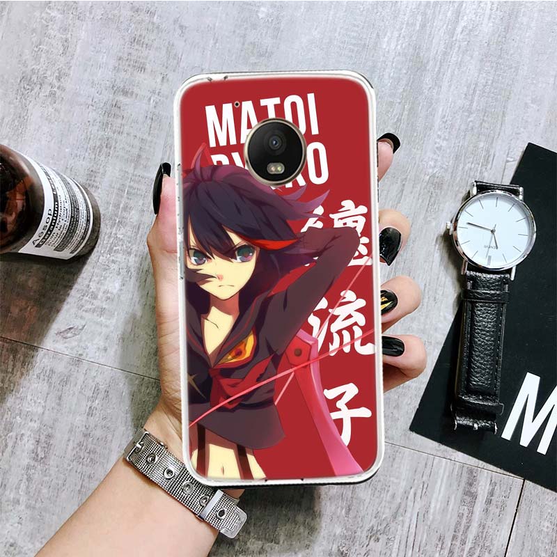 Anime Protagonist Cute Girl Phone Case For Motorola Moto G9 G8 G7 G6 G5 E6 E5 E4 Plus Play Power One Action Macro Coque Cover Ca