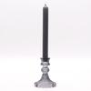 Candle Holder Set Vintage Midnight Grey, 2 Pieces
