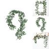 Artificial Fern Vine With Silk Leaves For Living Room Wall Decor