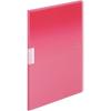 KOKUYO File Clear Book MOTTE A4 10 Sheets Pocket Pink La-LM10P