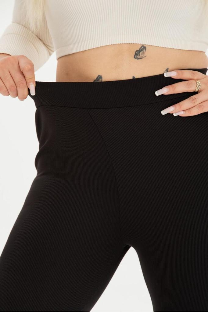 Женские стильные леггинсы больших размеров, испанские леггинсы большого размера в рубчик, брюки