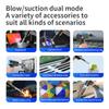 50000RPM Portable Compressed Air Duster Blower Cleaner Rechargeable Keyboard Computer Home Car Cleaning USB Charging