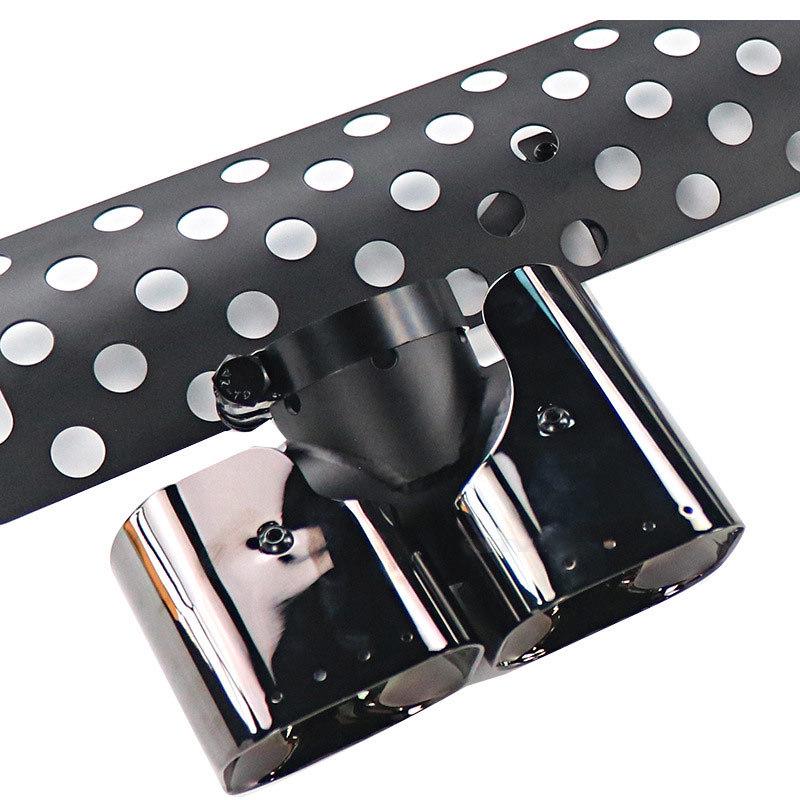 Gloss Black Quad Outlet Tailpipe for 2020-2024 Land Rover Defender