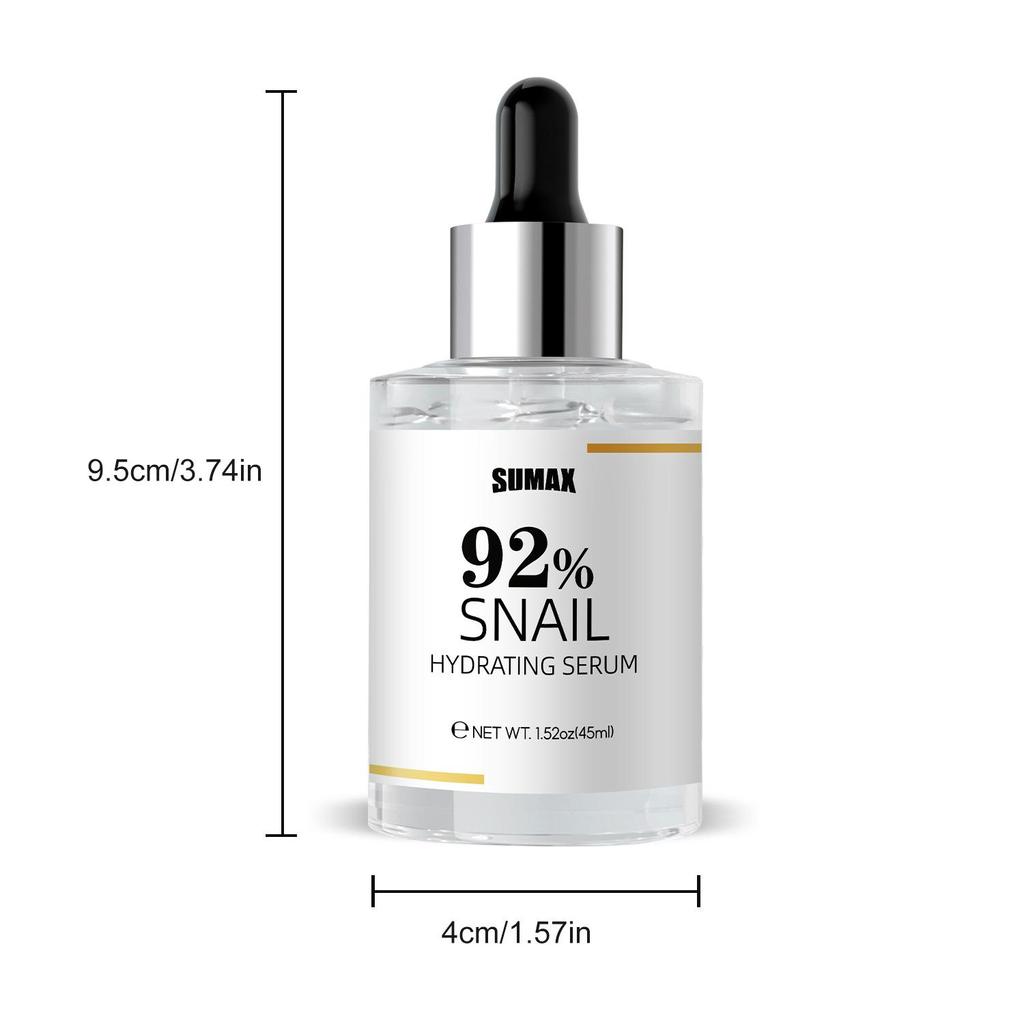 45ml 92% Snail Essence Skin Care Facial Care Hydrating Skin