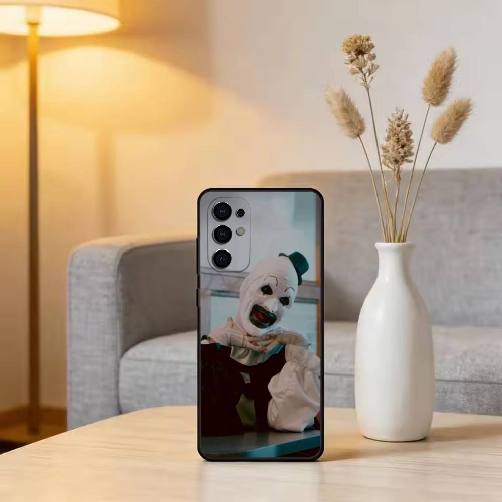 Чехол для телефона T-Terrifier H-Horror C-Clown для Samsung S25, S24, S21, S22, S23, S30, Ultra, S20, Plus, Fe, Мягкий силиконовый черный чехол