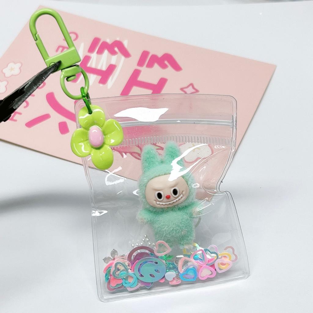 Детская сумка для ходьбы Прозрачный Милый Брелок Подвеска Сумка Подвеска Карман Маленькая Подвеска Ходьба