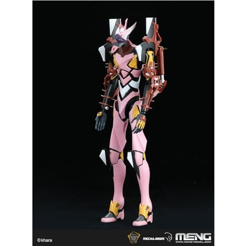 GSI Creos Monmodel Evangelion General-Purpose Humanoid Decisive Weapon, Artificial Human Evangelion Unit-08 Gamma, Multicolor Molded Version, Approxim
