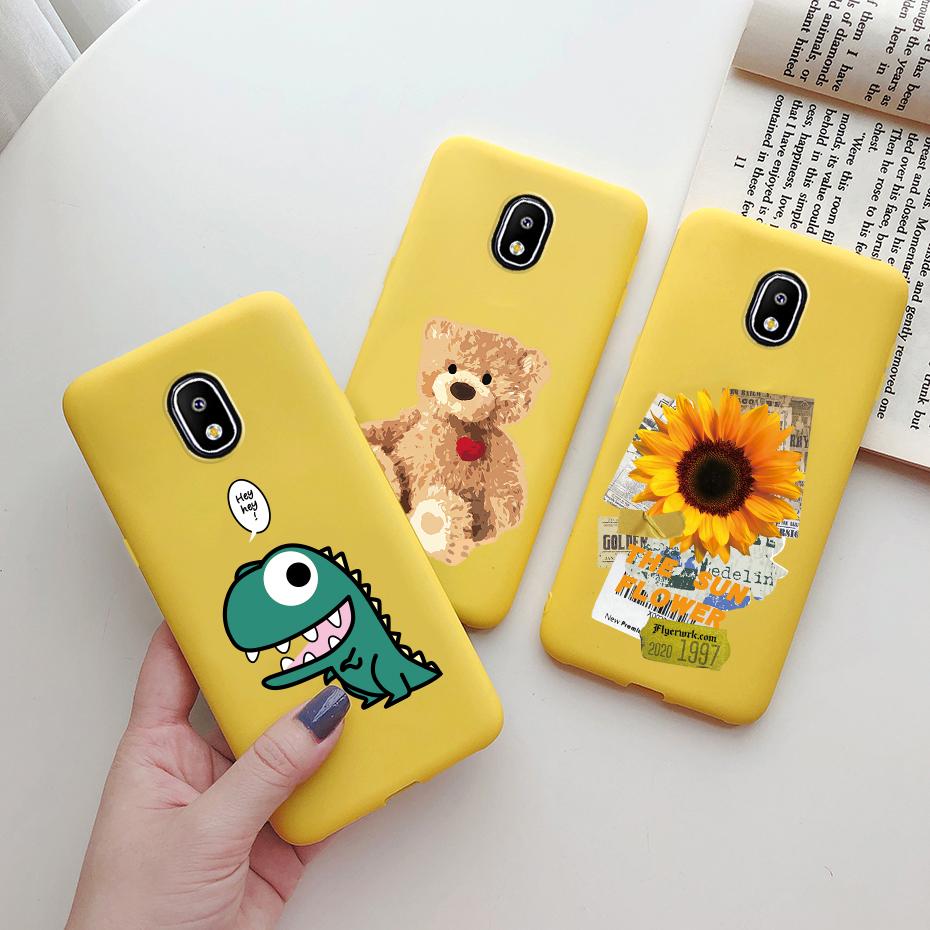 Мягкий чехол-конфета силиконовый чехол для телефона на для samsung galaxy j7 j5 j3 j 7 5 3 pro 2017 j330f j530f чехол тпу задняя крышка coque