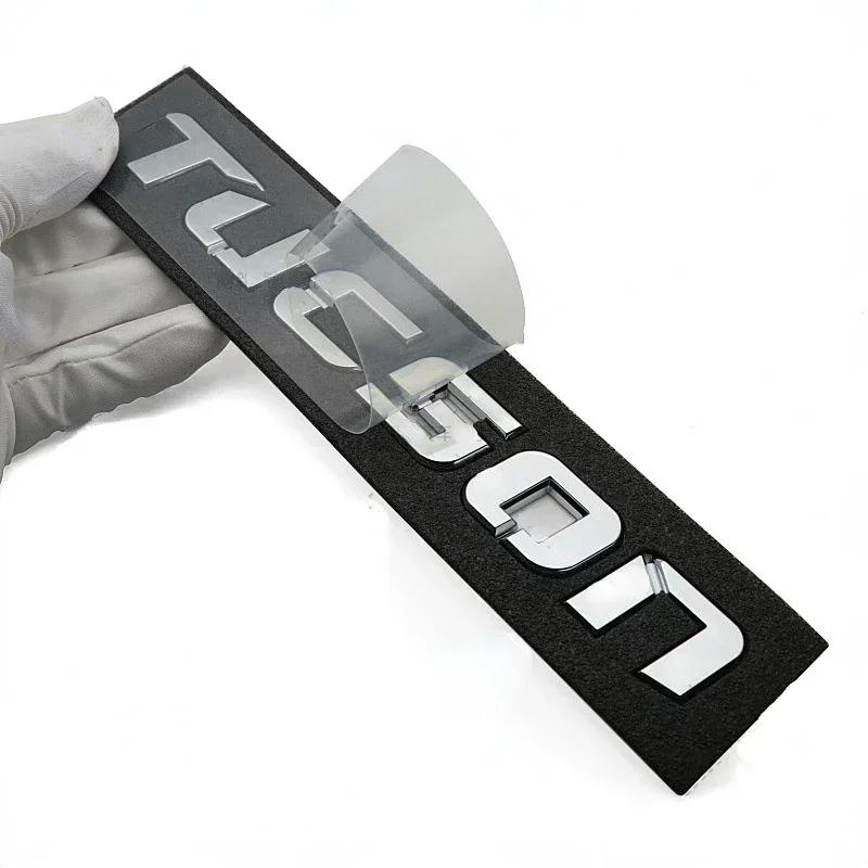 ankfz6 Stickers for Hyundai ABS Rear Trunk Emblem Kona I30 Tucson Sonata Elantra Accent Veloster 3D Car Chrome Tailgate Body Side Badge