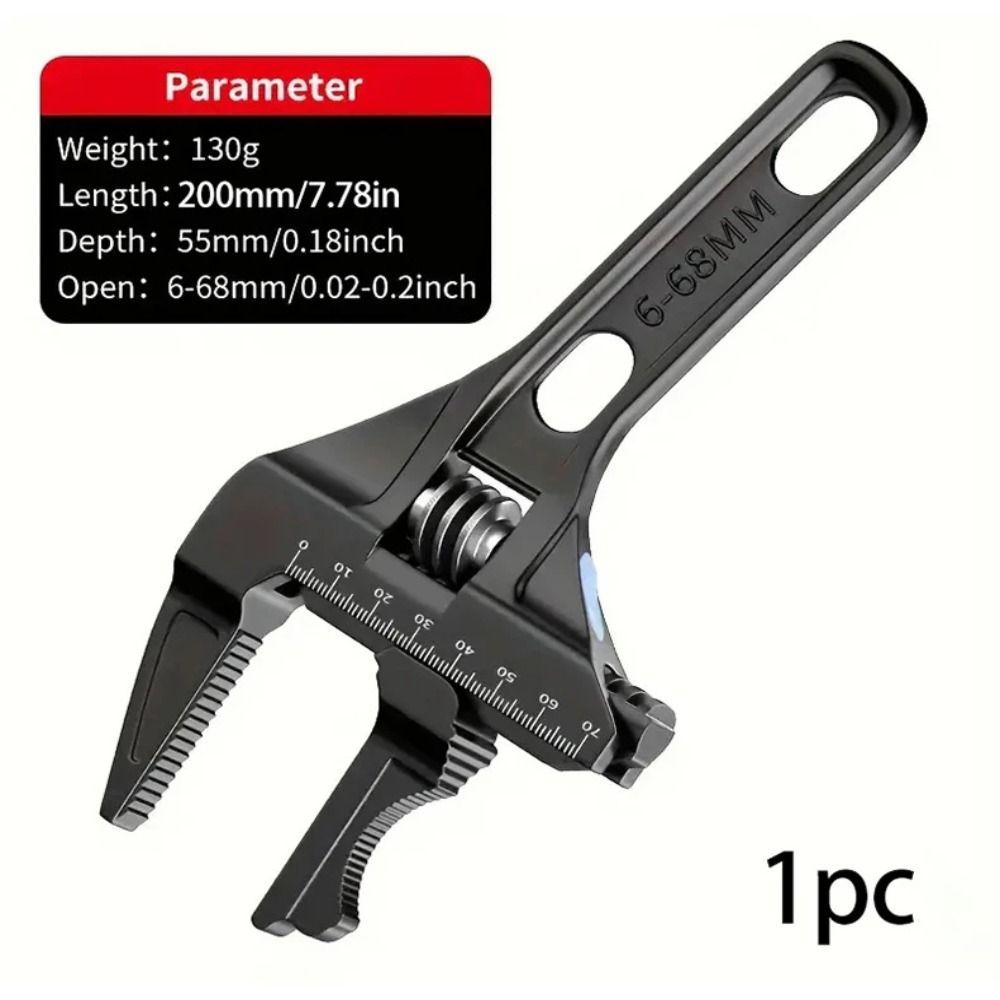 Разводной ключ для ванной комнаты, большой гаечный ключ для сантехники, разводной ключ, инструмент для ремонта