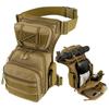 Mellbo Leg Motorcycle Leg Waist Hip Bag for Khaki Bag, Bag, Bag, Bikes, Bicycles, Work, Cycling, Touring, Fishing, Waterproof,