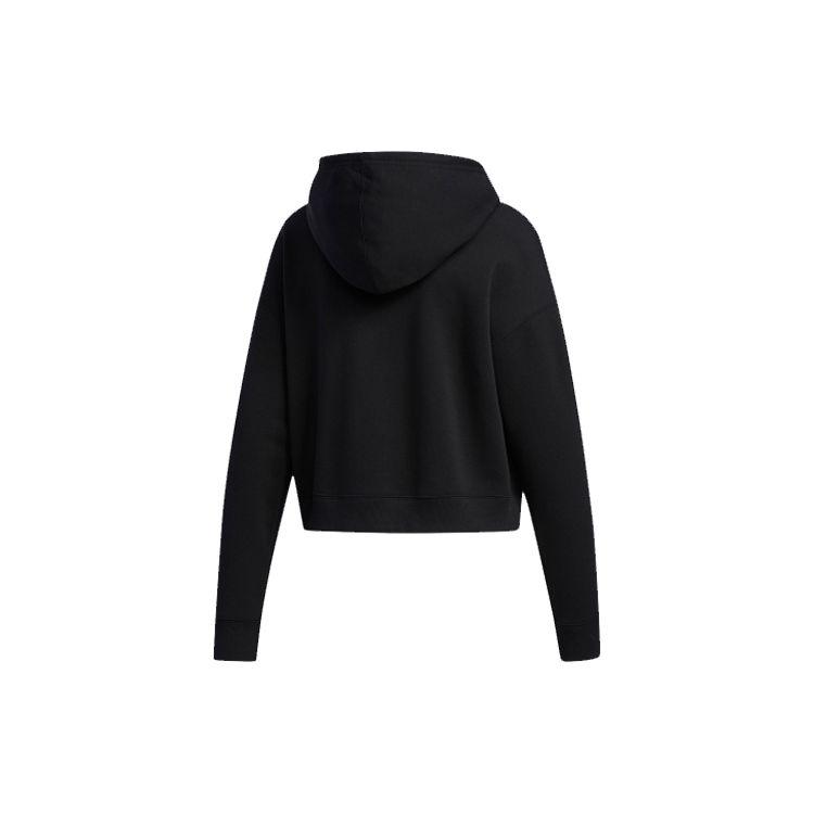 Adidas Neo C+ флисовая толстовка с капюшоном для женщин, спортивная одежда, черная FP7422