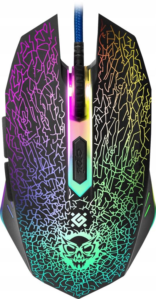 Defender SHOCK GM-110L 3200dpi 6P Wired Mouse + Gaming + GRA Mouse Pad