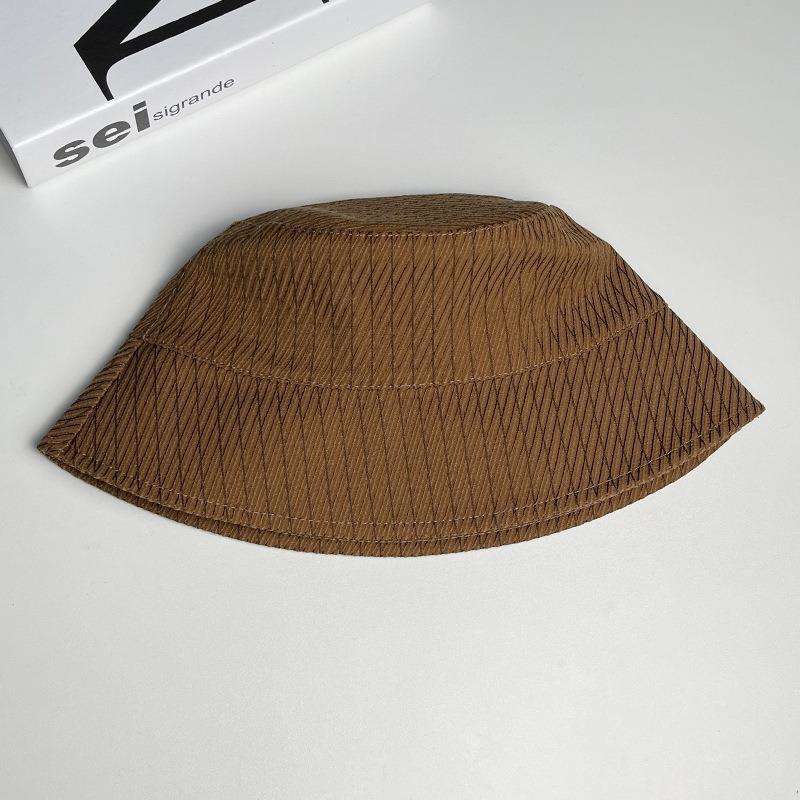 Women S Japanese Style Bucket Hat Large Head Size Sun Protection Face Slimming Sun Hat