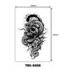 Временная татуировка-рукав на всю руку для взрослых - Наклейки на тело для мужчин и женщин - Поддельные декали для фестивалей и вечеринок