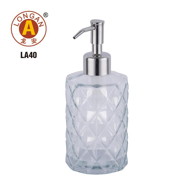 Longan Factory Clear Hand Wash Soap Dispenser Foam Pump Bottles With Foamer Pump Liquid Soap Shampoo Bottle