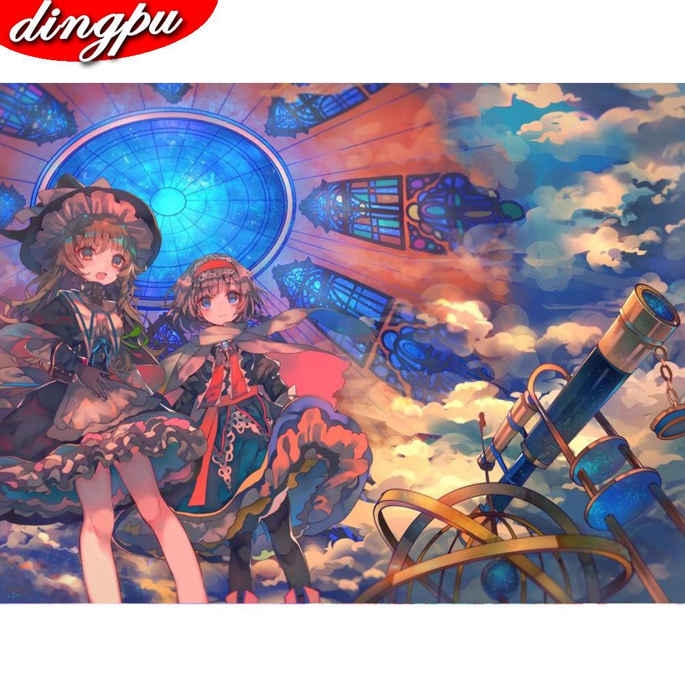 Полный круглый мозаика Алмазная вышивка Сейлор Мун 5D DIY алмазная живопись вышивка крестиком украшения дома наборы для рисования