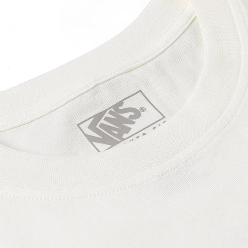 Vans SS26 Хлопковая футболка с коротким рукавом и забавным принтом Унисекс топы VN000TKXFS8