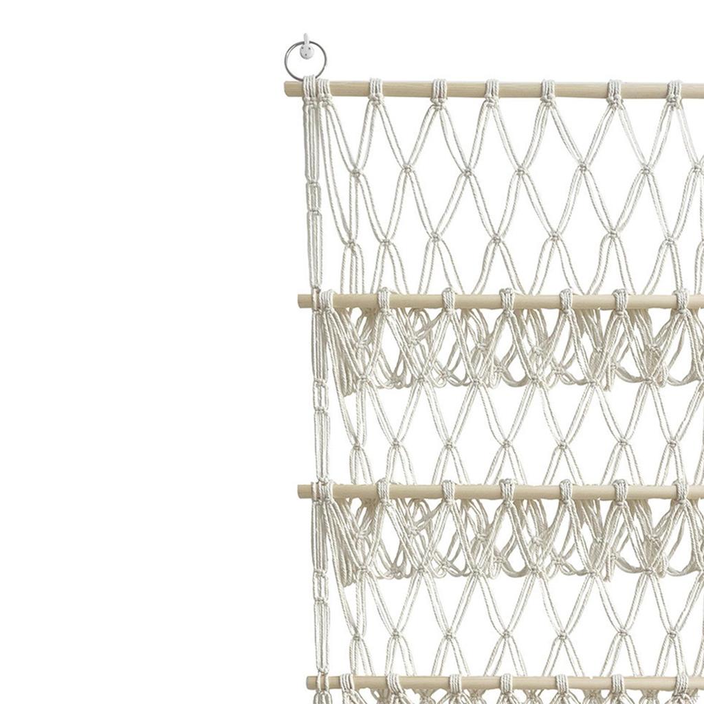 Сетка для чучел животных, богемный декор, ручная работа, настенное крепление, хранение, игрушка