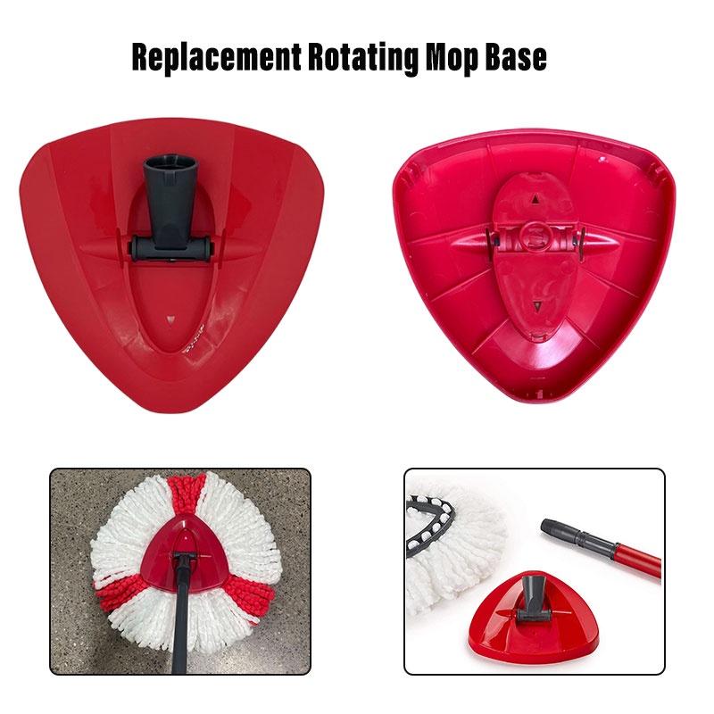 High-quality Red Triangle Mop Head Replacement For Vileda O-cedar Plastic Mop Superior Cleaning Performance