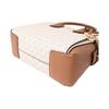 Michael Kors Mercer Classic Monogram Металлический Логотип Кожаная и Синтетическая Кожаная Сумка Через Плечо для Поездок Женские Сумки 35F2GM9S1B-150