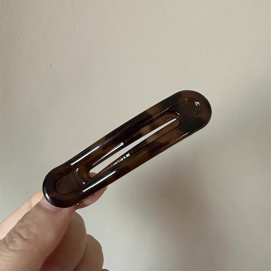 2 шт. Большие заколки для волос с леопардовым принтом, Зажимы-уточки, Нескользящий захват для укладки задней части головы, Женские модные заколки для волос