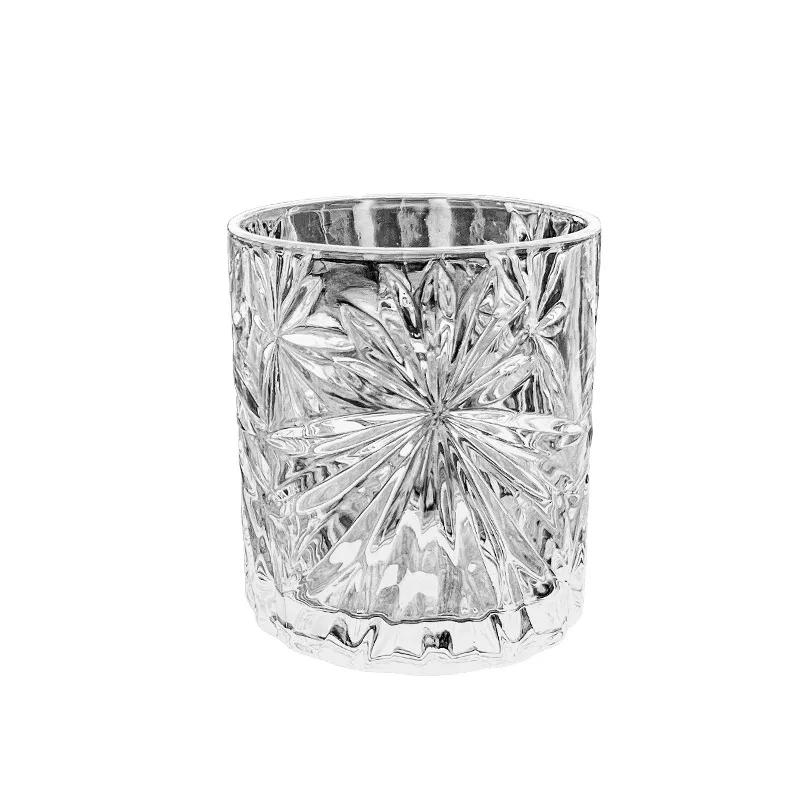 330 мл Рельефный стакан для виски Бокал для вина Европейский стиль Вечеринка Домашний бар Стакан для виски и вина Посуда из стекла Набор для иностранных вин и спиртных напитков