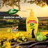 Dabur Масло для волос Sarson Amla 600 мл | Укрепляет волосяные фолликулы, уменьшает пушистость и выпадение волос | Питает сухие поврежденные волосы, придавая им естественный блеск