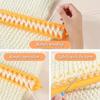DIY Weaving Loom Knitting Kit 26/36/47/58cm Braiding Tool Portable Wool Knitter