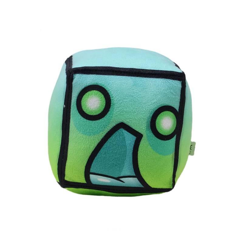 Geometry Game Dash Character Plush Cushion Stuffed Toy Expression Gift Block
