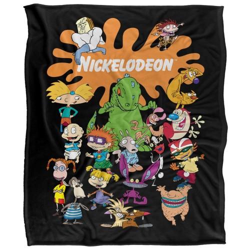 NICKELODEON Шелковистое одеяло Supersoft от Silky Splat Group