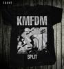 Редкая Коллекция KMFDM - Сплит-группа Подарок для Фаната Все Размеры Футболка Унисекс Футболка