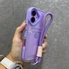 Роскошный чехол-кошелек прозрачный с ремешком для телефона для iPhone 17 11 12 13 14 15 Pro Max 16 Plus Ударопрочный бампер 2-в-1 ТПУ чехол