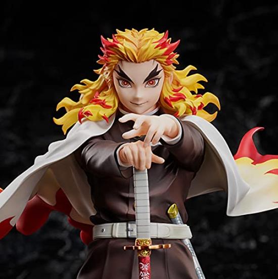 Jump Demon Slayer: Kimetsu No Yaiba the Movie: Mugen Train Rengoku Kyojuro 18 Scale Figure