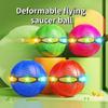 Flying Saucer Ball, Elasticity, Stepping On The Ball, Magic Deformation Ball, Venting Ball, Decompression, Luminous Children's Toys