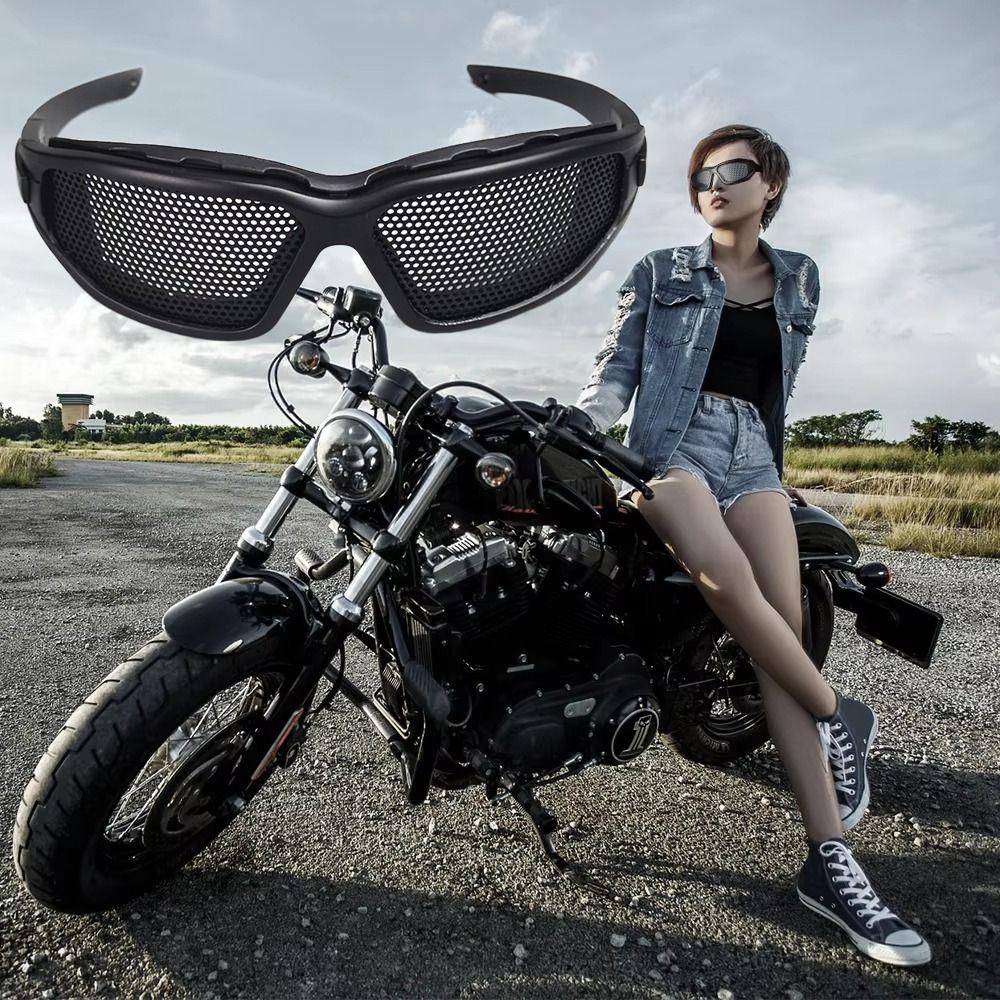New Eyesight Improvement Safety Goggles Portable Detachable Sports Sunglasses Pin Hole Glasses Pruning Wire Mesh Fluted Mesh2