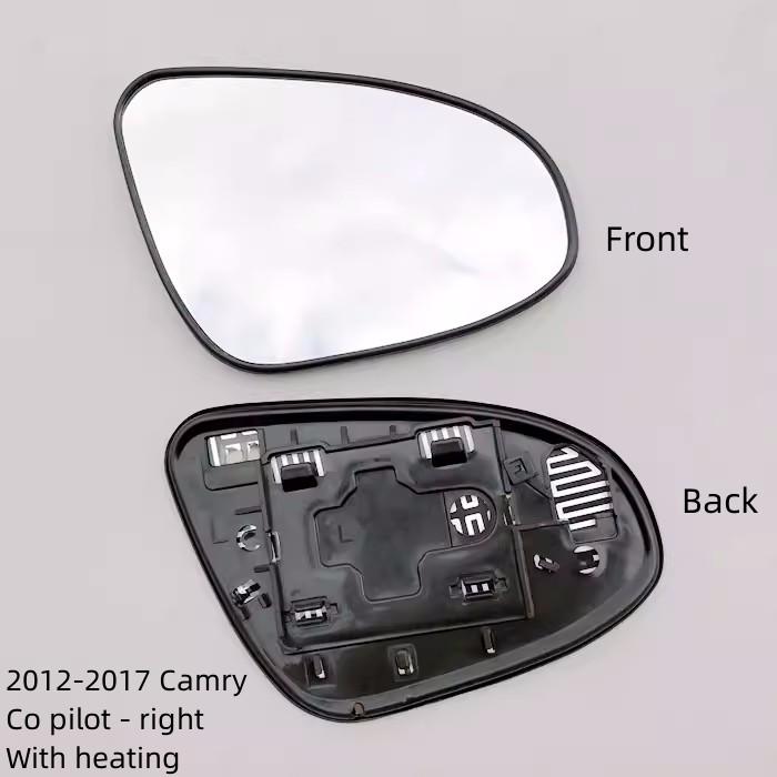 For Toyota 2006-2022 Camry Rearview Mirror Lens Reversing Mirror Lens Reflector Lens With Heating