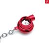 1шт светодиодный автомобильный кулон-брелок с турбонаддувом