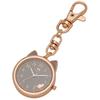 Fieldwork Women's Analog Pocket Watch with Keychain and Bag Charm, Beige, MKK2305P-3