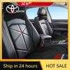 Toyota 2026 Новые колпаки на колеса Четыре сезона Универсальная дышащая плюшевая накидка на сиденье автомобиля и игрушка-подголовник Toyota Наклейка на автомобиль Toyota