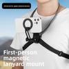 Регулируемый держатель для телефона на шею для видеозаписи, влогов, hands-free