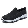 Slip-on Loafers Comfortable Pair of Breathable Men's Sneakers Middle-aged Flat Driving Shoes