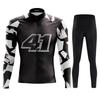 Pro Cycling Jerseys Sets Autumn Riding Long Sleeves Men Cycling Bib Set Bicycle Clothing Spring MBT Breathable Bike Clothes 2025