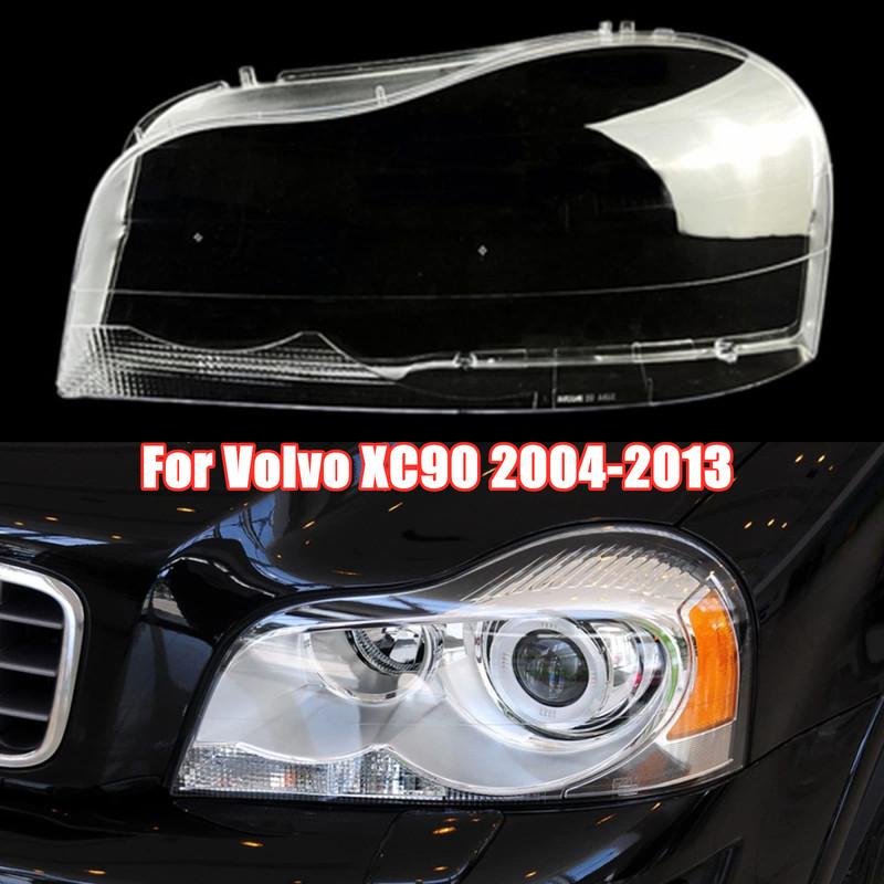 Для Volvo XC90 2004-2013 Крышка корпуса фары Автомобильная крышка линзы фары Чехол плафона Чехол абажура Корпус Правый/Левый