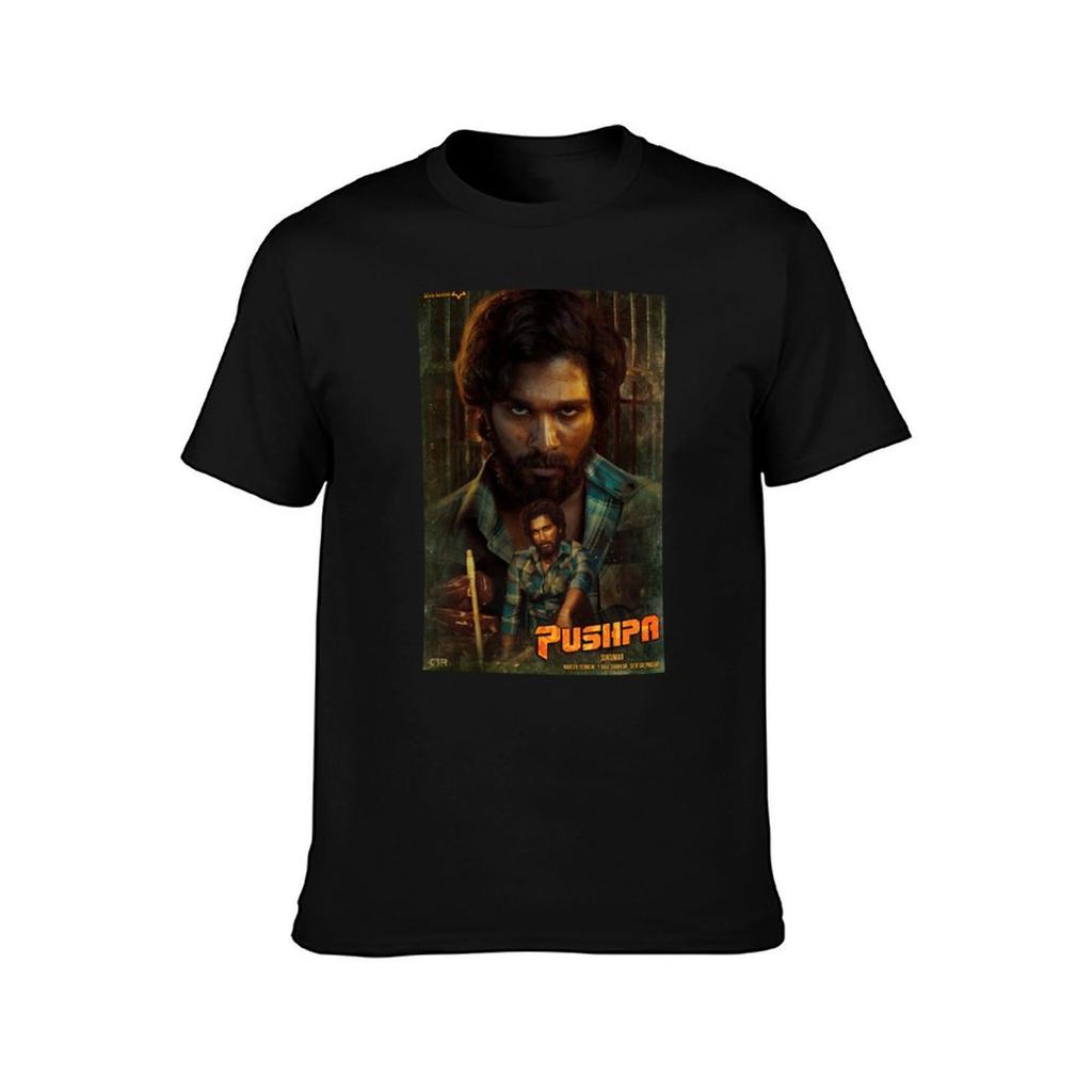 Pushpa Movie TShirt Sweat Absorbing Sports Tee Shirt