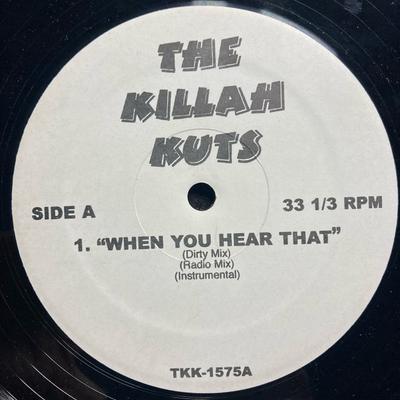 12-дюймовая пластинка РАЗНОЕ - The Killah Kuts TKK1575 The Killah Kuts Неизвестный рэп и хип-хоп/R&B б/у