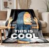 Beavis and Butt‑Head Soft and comfortable flannel Suitable for sofas living rooms outdoor camping travel and also makes a great anniversary gif