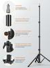 Штатив для путешествий AOCHUAN T20, металлический штатив для камеры AOCHUAN, стабилизатор для камеры смартфона с алюминиевой подставкой для освещения 1,7 м