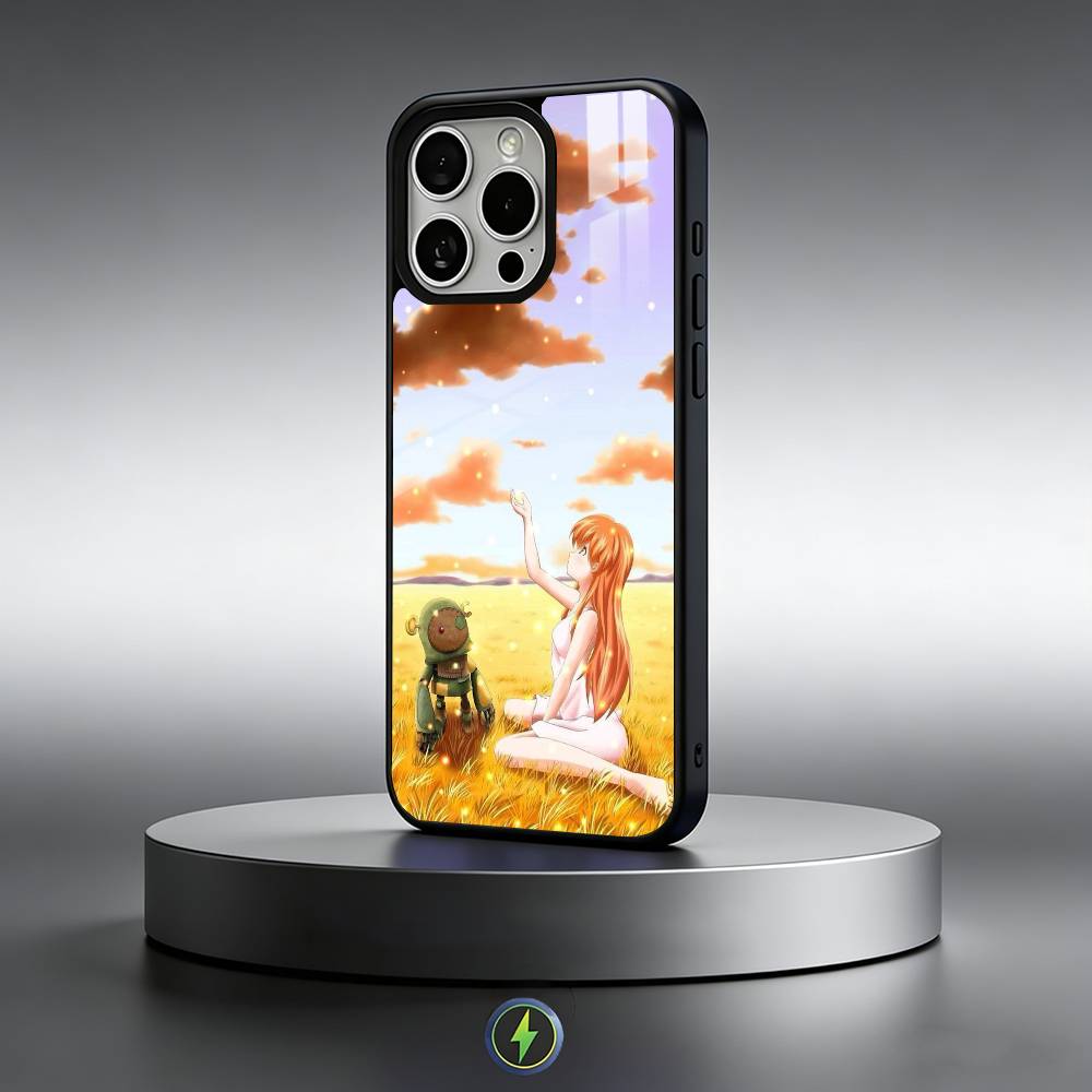 C-Clannad Самый милый чехол для телефона из аниме для iPhone 17, 16, 15, 14, 13, 12, 11 Plus, Pro Max Магнитный для Magsafe Беспроводная зарядка