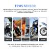 CAREUD Беспроводная система мониторинга давления в шинах TPMS для мотоцикла Беспроводная передача ЖК-дисплей С внутренними/внешними датчиками
